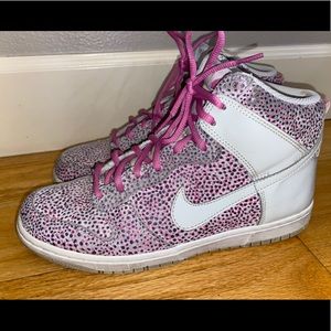 Nike Dunk Hi Skinny Print shoes